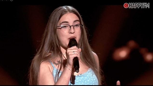 Aroa Salaño, concursante de La Voz 2025, que ya pasó por La Voz Kids (Atresmedia).