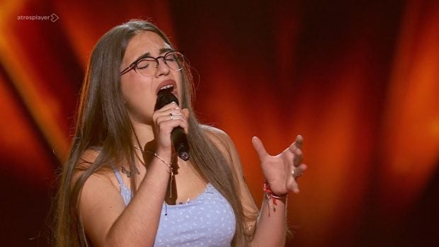 Aroa Salaño, concursante de La Voz 2025, que ya pasó por La Voz Kids (Atresmedia).