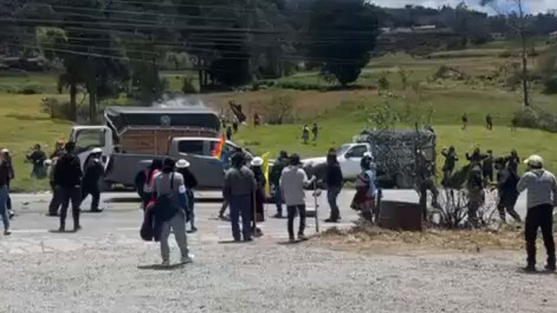 Ataque al convoy de Daniel Noboa. (1)