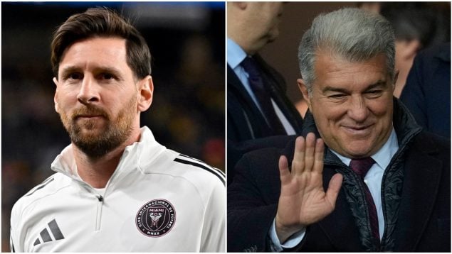 Messi elecciones Laporta Barça