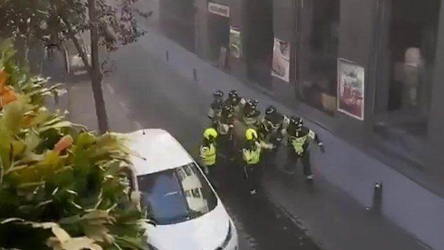 edificio Hileras bomberos
