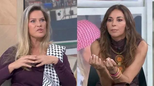 Hanan Alcalde, 'Barbie Gaza', y Mariló Montero.