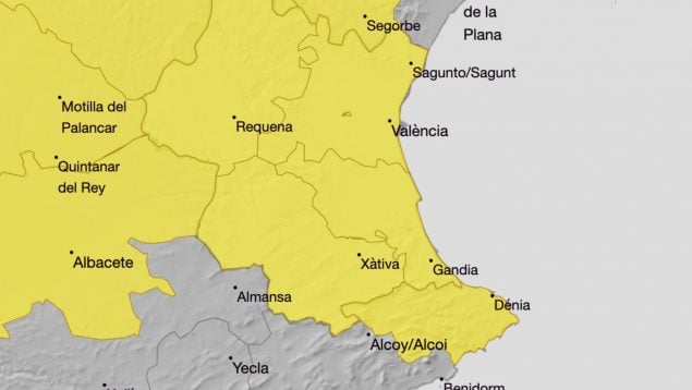 alerta Comunidad Valenciana