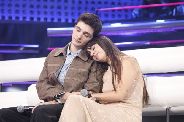 Max y Salma de Diego en la Gala 3 de OT 2025. (Prime Video)