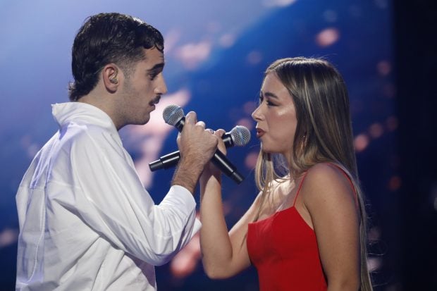 Carlos y Laura, nominados de la Gala 3 de OT 2025. (Prime Video)