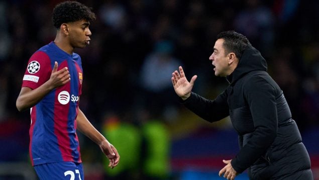 Xavi, Lamine Yamal