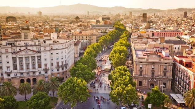 Barcelona el 12 de octubre