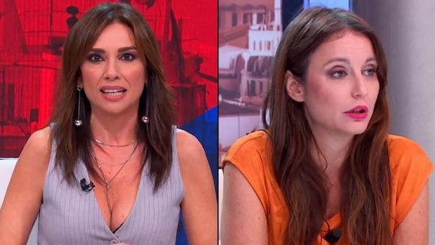 Marta Flich y Andrea Levy en TVE.