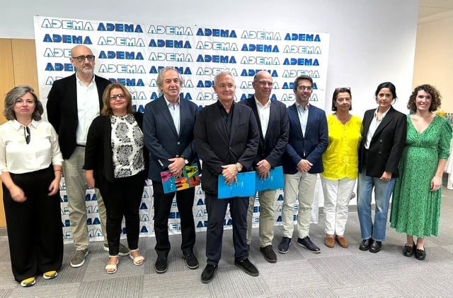 Firma del acuerdo entre ADEMA y los hospitales Sant Joan de Déu Palma-Inca y Creu Roja.