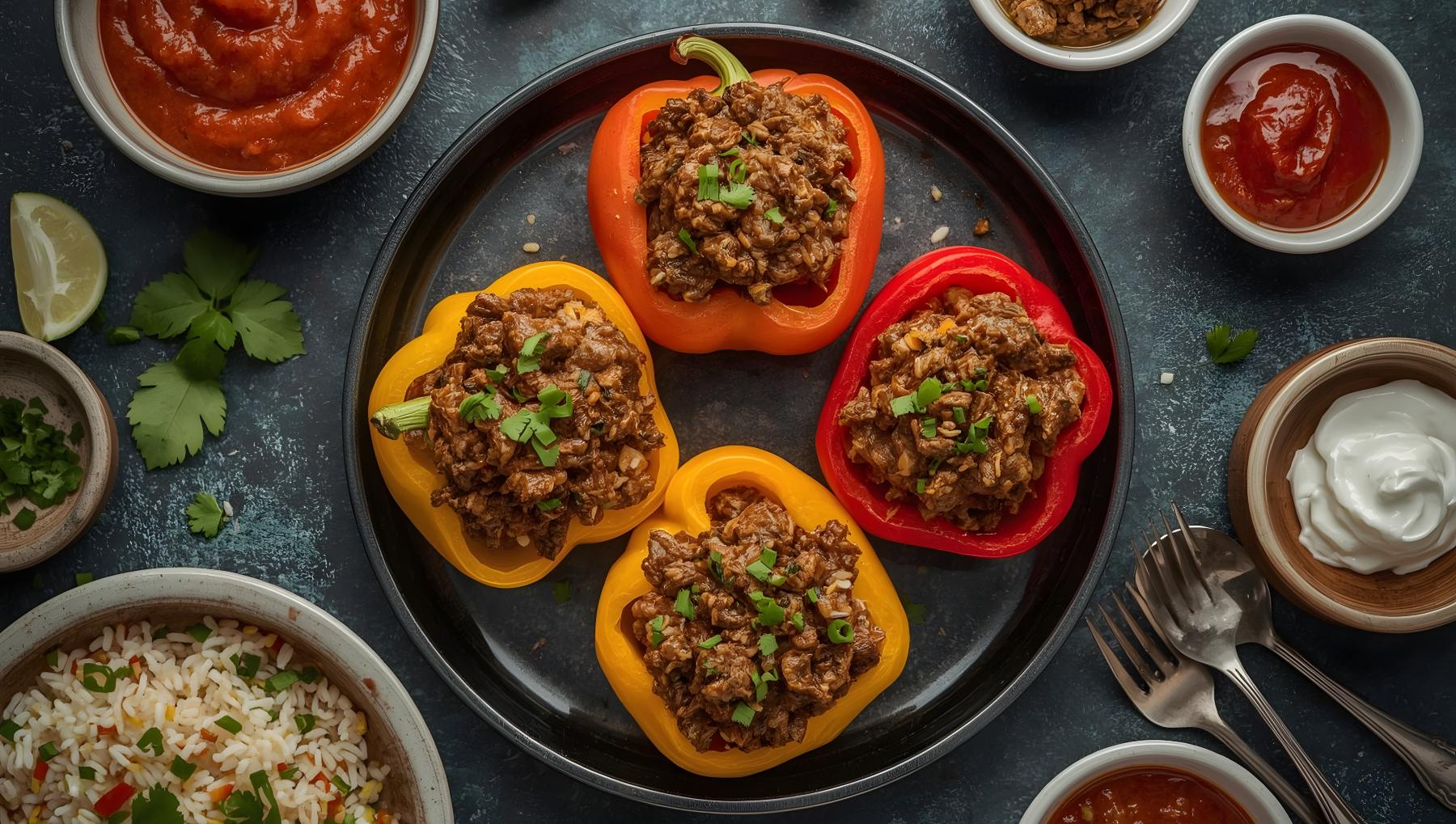 Pimientos rellenos de morcilla al estilo Arguiñano: receta fácil y rápida