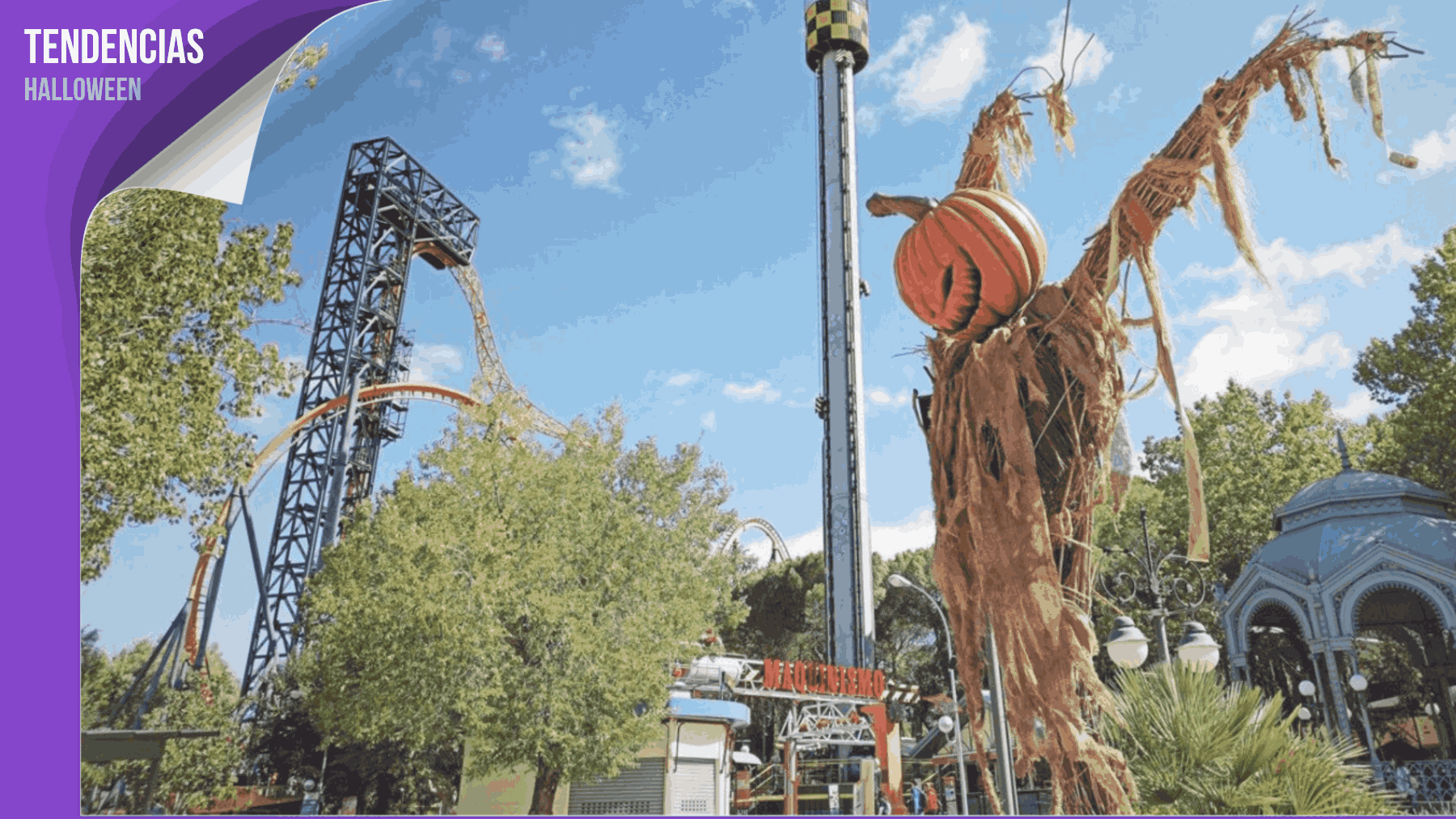 Halloween en el Parque de Atracciones de Madrid