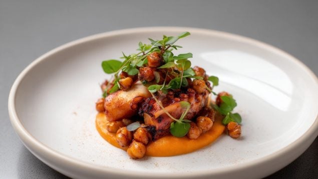 Pulpo con pimentón