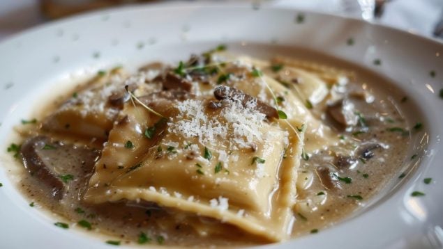 Receta de raviolis rellenos