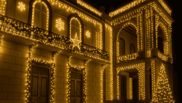 Salsipuedes convierte el Palacete de la Marquesa en “El Gran Palacete de la Navidad de los Sueños”, con la colaboración de Lopesan