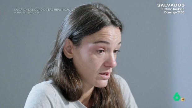 Silvia Charro en una entrevista en Equipo de investigación (Atresmedia).