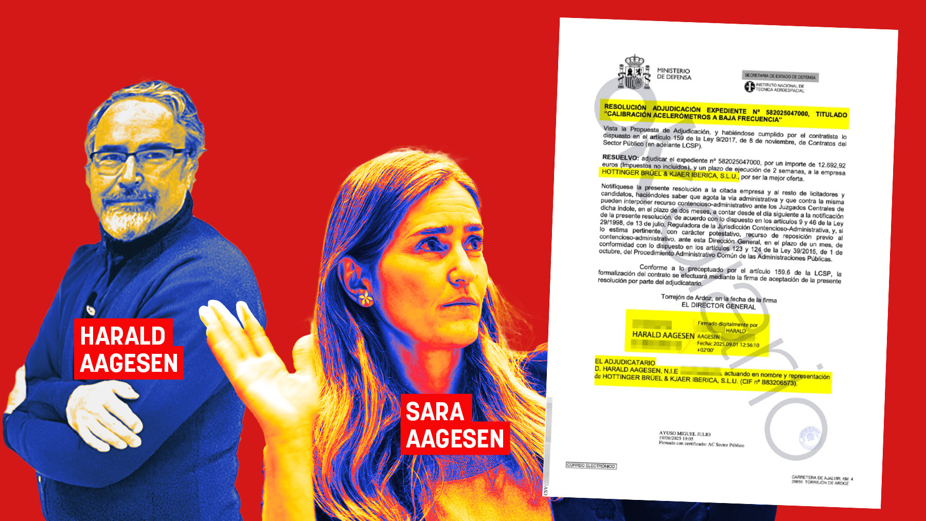 El Gobierno adjudica otros tres contratos a la empresa del hermano mayor de Aagesen por 75.000 €
