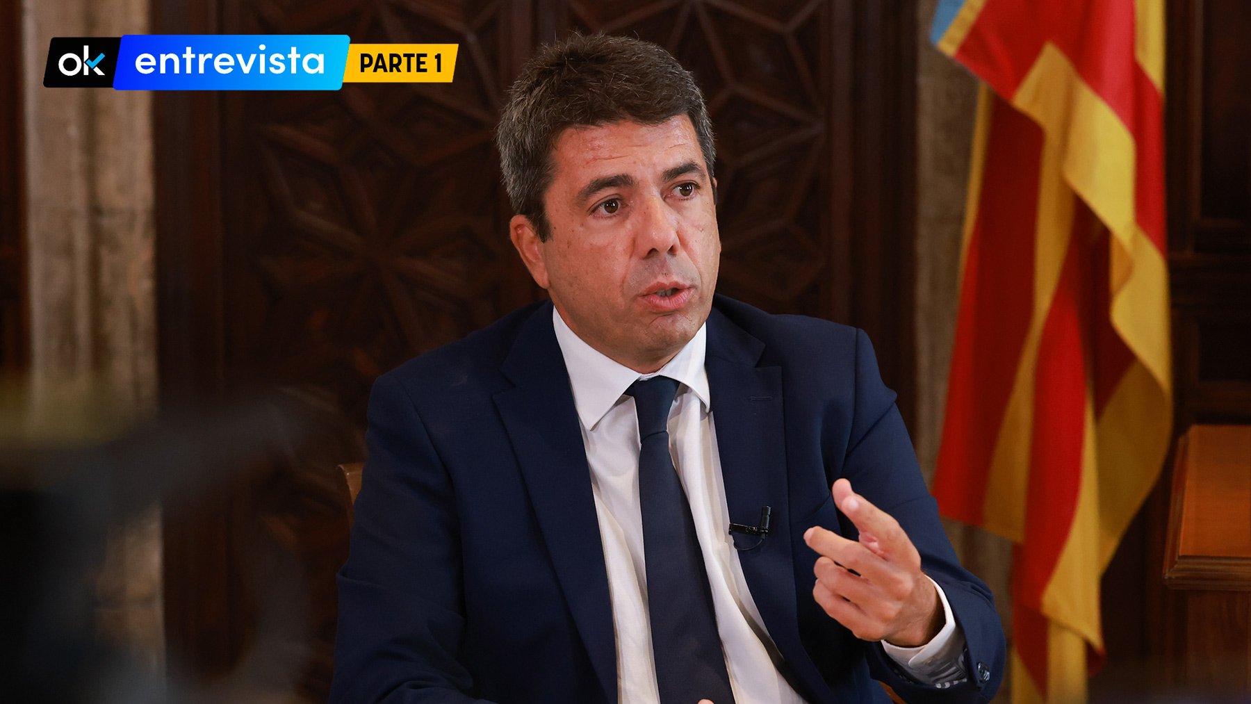 Carlos Mazón: «El Gobierno no avisó del desbordamiento del Poyo y eso cambió todo»