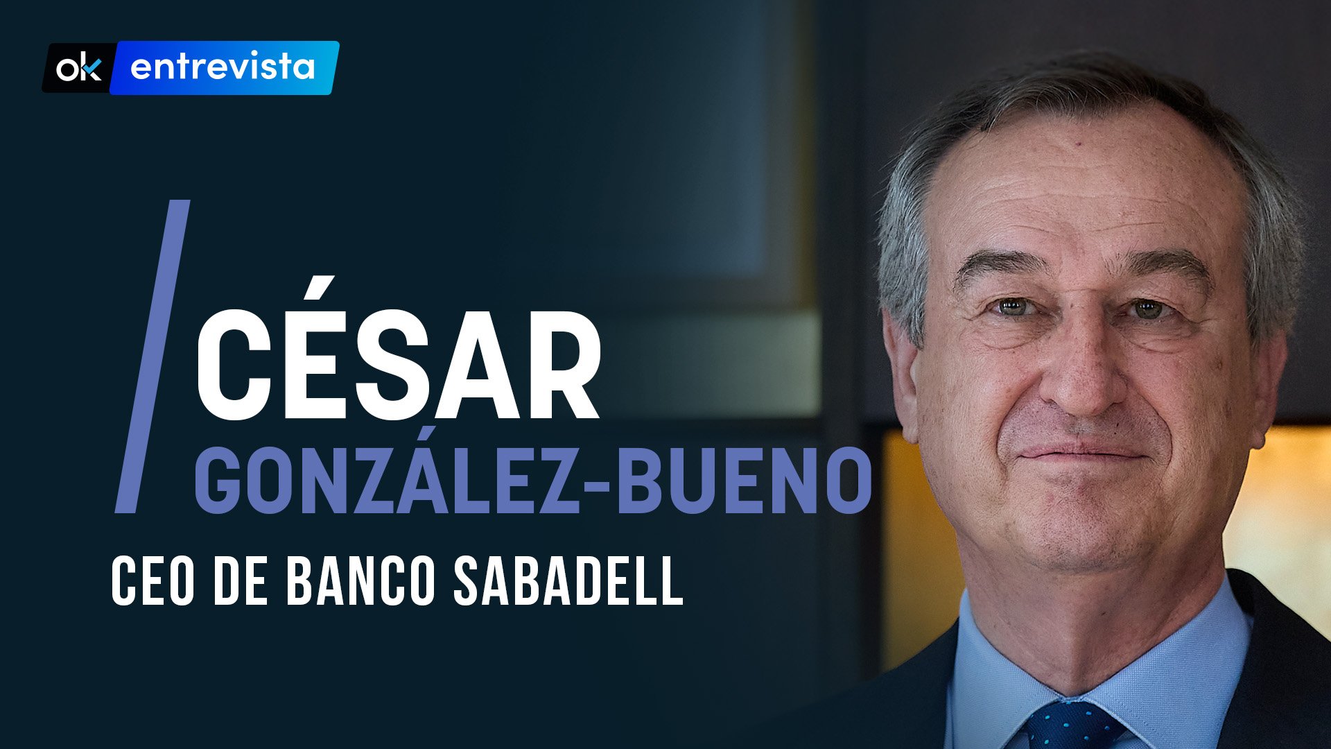 César González-Bueno (Banco Sabadell): «Nuestra credibilidad es intachable, la de BBVA no»