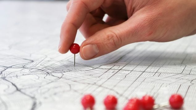 ajustes de localización
