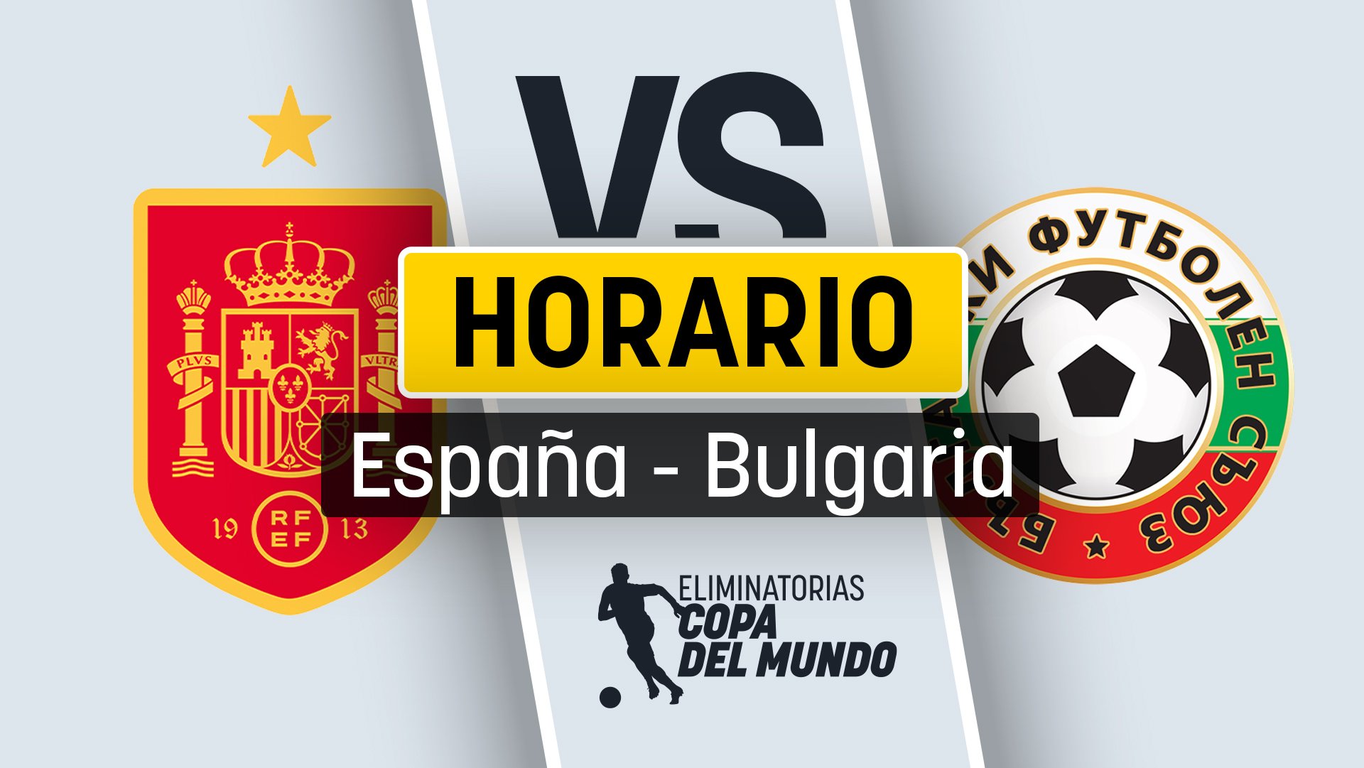 Cuándo juega la selección española: horario y dónde ver por TV en directo el España – Bulgaria de clasificación para el Mundial 2026.
