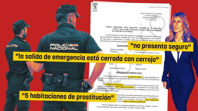 La Policía detectó fallos de seguridad, obras ilegales y falta de seguro en las saunas del padre de Begoña