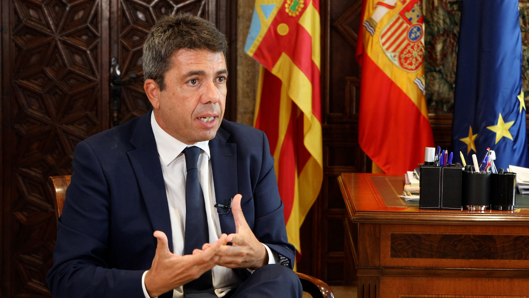 Mazón: «Sánchez reconoció que le molestó que Feijóo fuera a Valencia el mismo día que él»