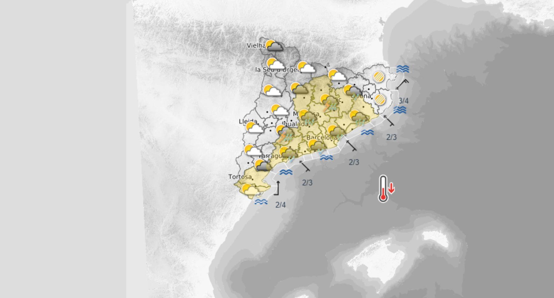 Giro inaudito en las temperaturas: el METEOCAT pone fecha al peor día del otoño