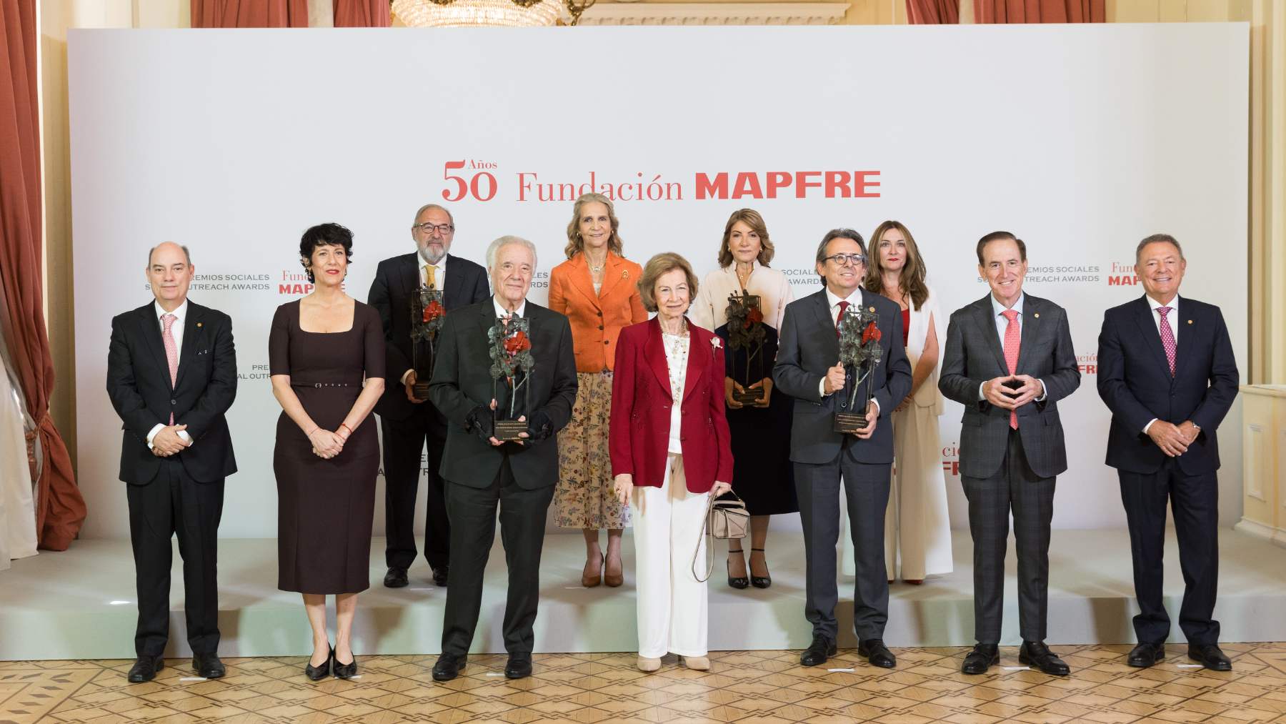 Su Majestad la Reina Sofía preside una ceremonia que destaca la solidaridad y el impacto social.