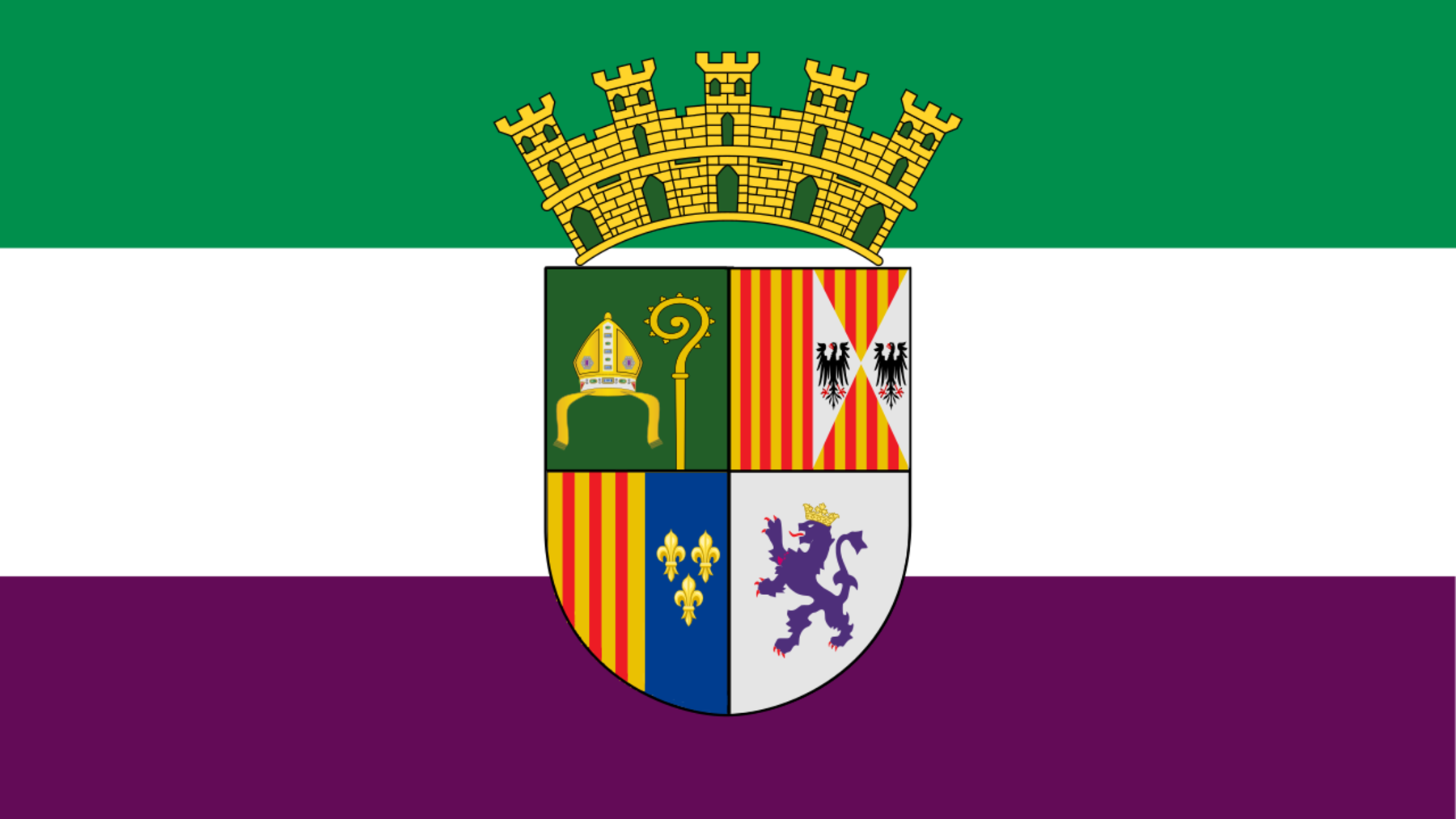 Bandera de San Germán.