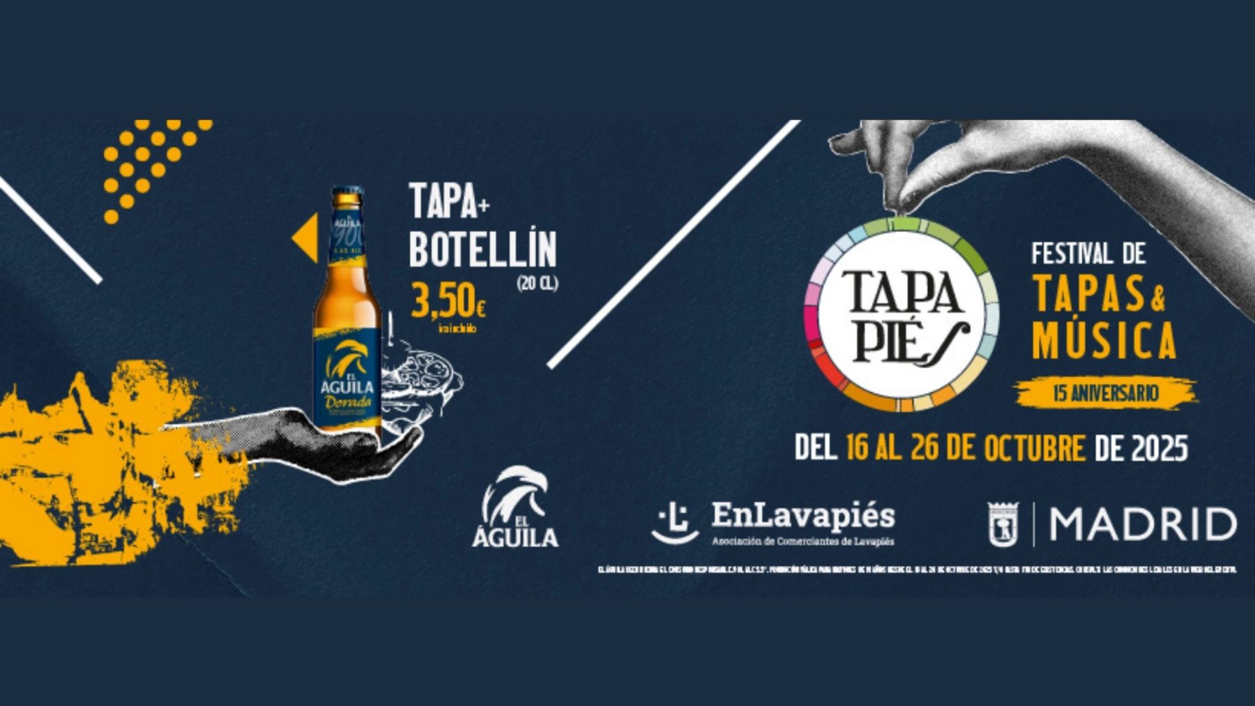 Cartel Tapapiés 2025.