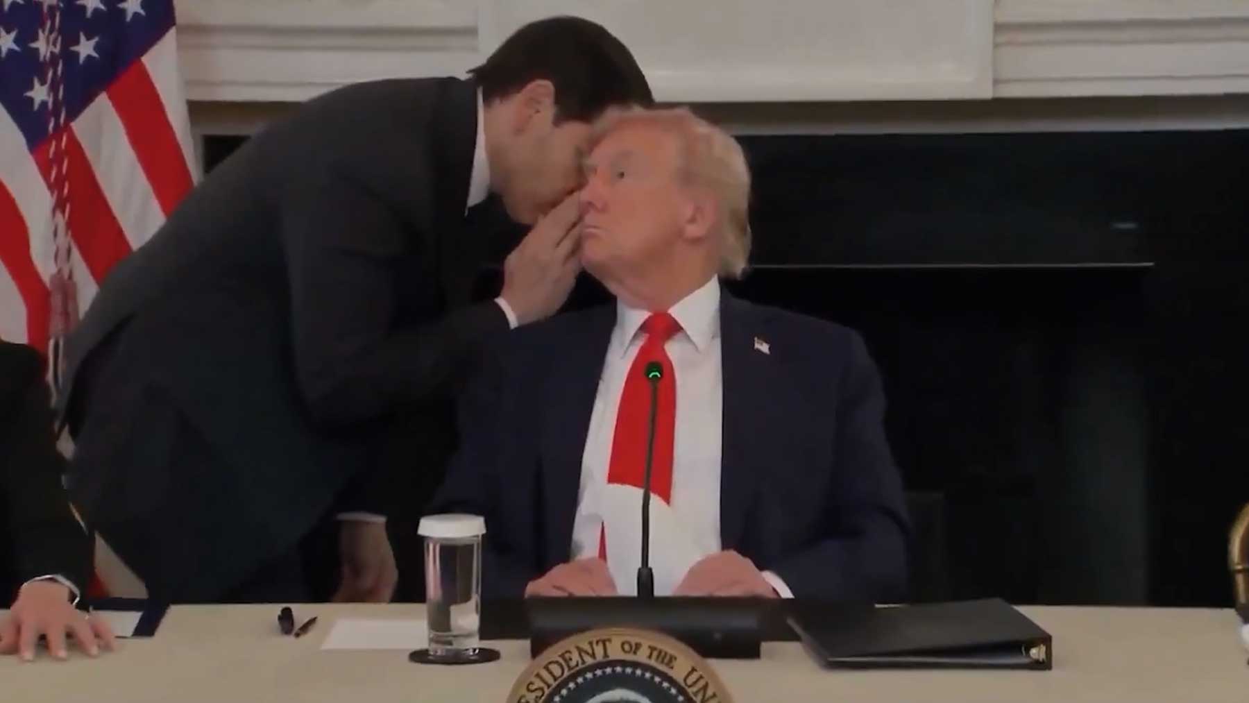 Lo que Marco Rubio le susurra al oído a Trump sobre la paz en Gaza: «Será necesario…»