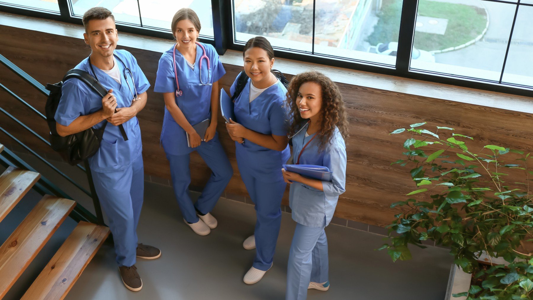 Estudiantes de medicina.