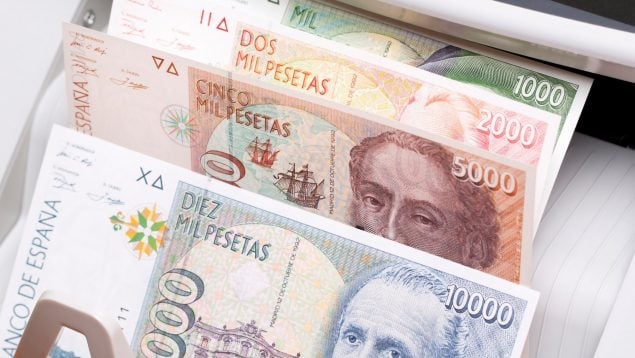 Billete de 100 pesetas