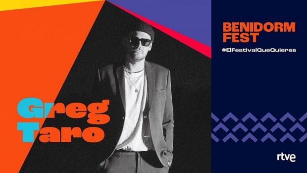 Greg Taro, concursante de Benidorm Fest 2026. (RTVE)