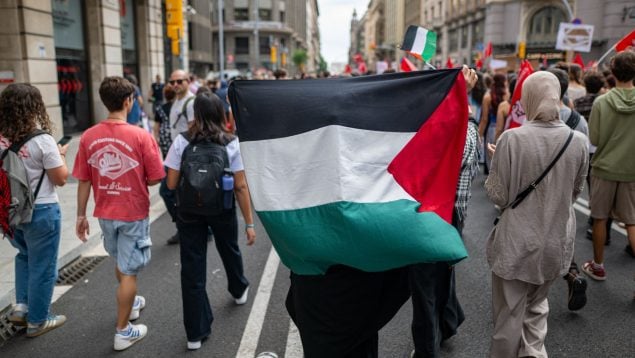 Manresa Hapoel Jerusalén propalestinas