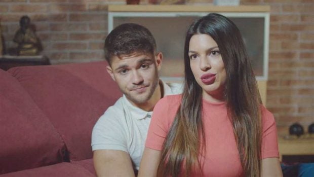 Ismael Nicolás y Andrea Gasca en 'La isla de las tentaciones'. (Mediaset)