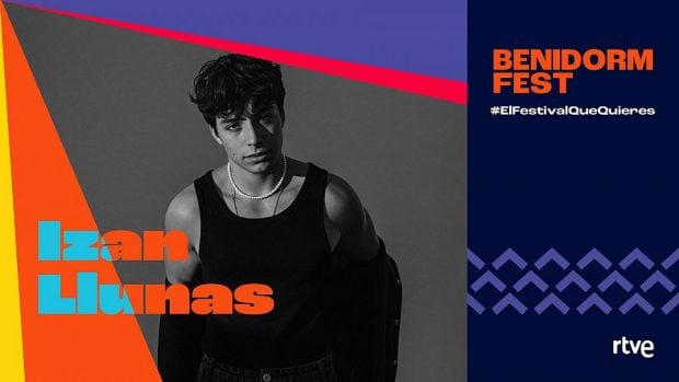 Izan Llunas, concursante de Benidorm Fest 2026. (RTVE)