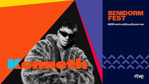 Kenneth, concursante de Benidorm Fest 2026. (RTVE)