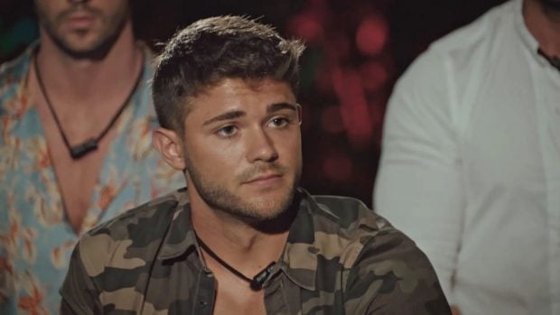 Ismael Nicolás en 'La isla de las tentaciones'. (Mediaset)