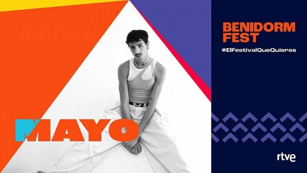 Mayo, concursante de Benidorm Fest 2026. (RTVE)