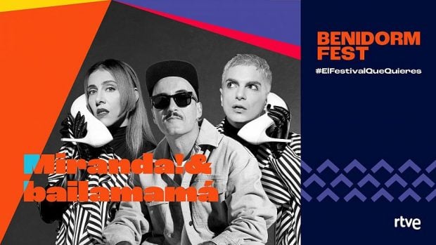 Miranda! y bailamamá, concursantes de Benidorm Fest 2026. (RTVE)