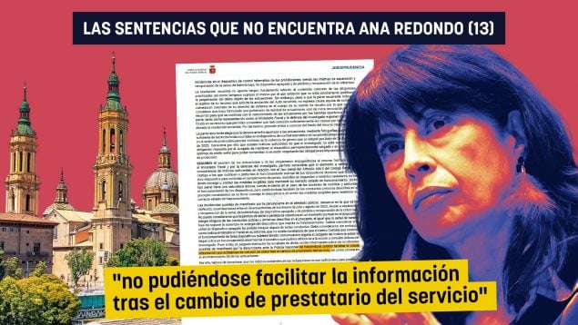 Un maltratador en Zaragoza se libra de la condena por «problemas de volcado de datos tras cambio de empresa»