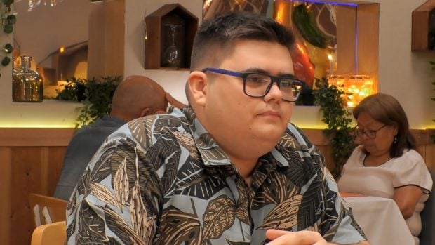Pablo, participante de 'First Dates'. (Mediaset)