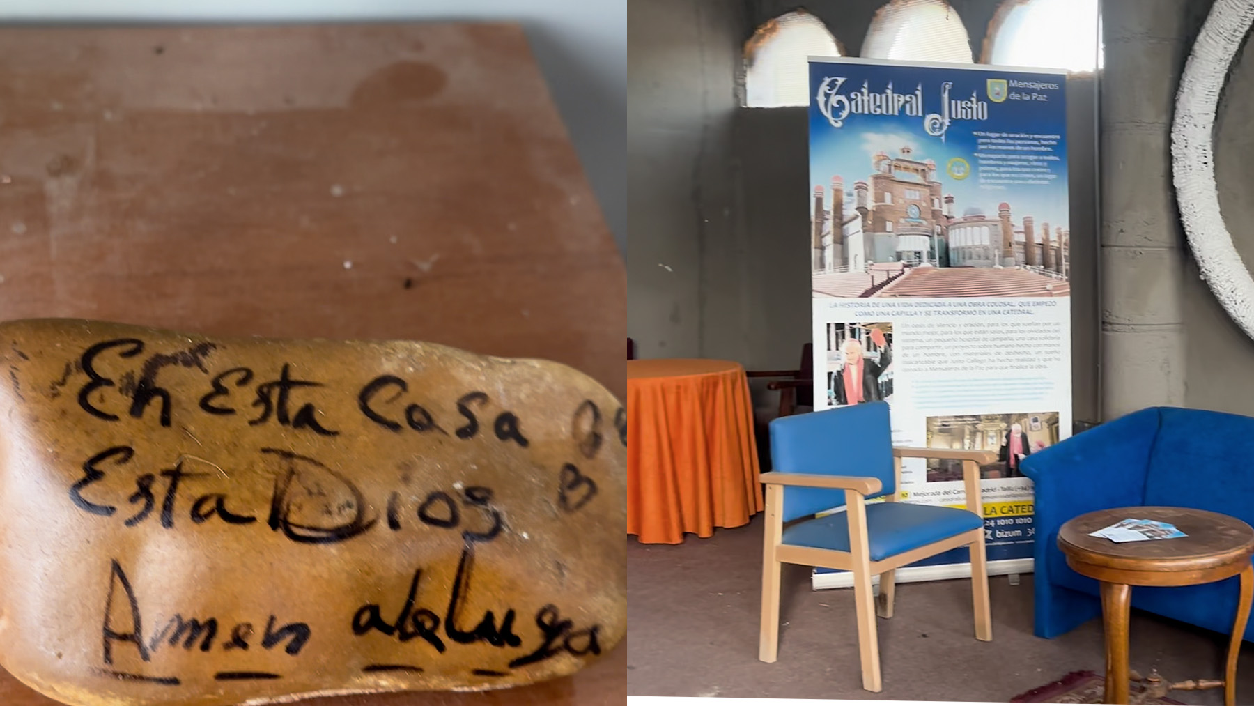 El padre Ángel recula y desmonta la mezquita de la catedral de Justo en Mejorada del Campo