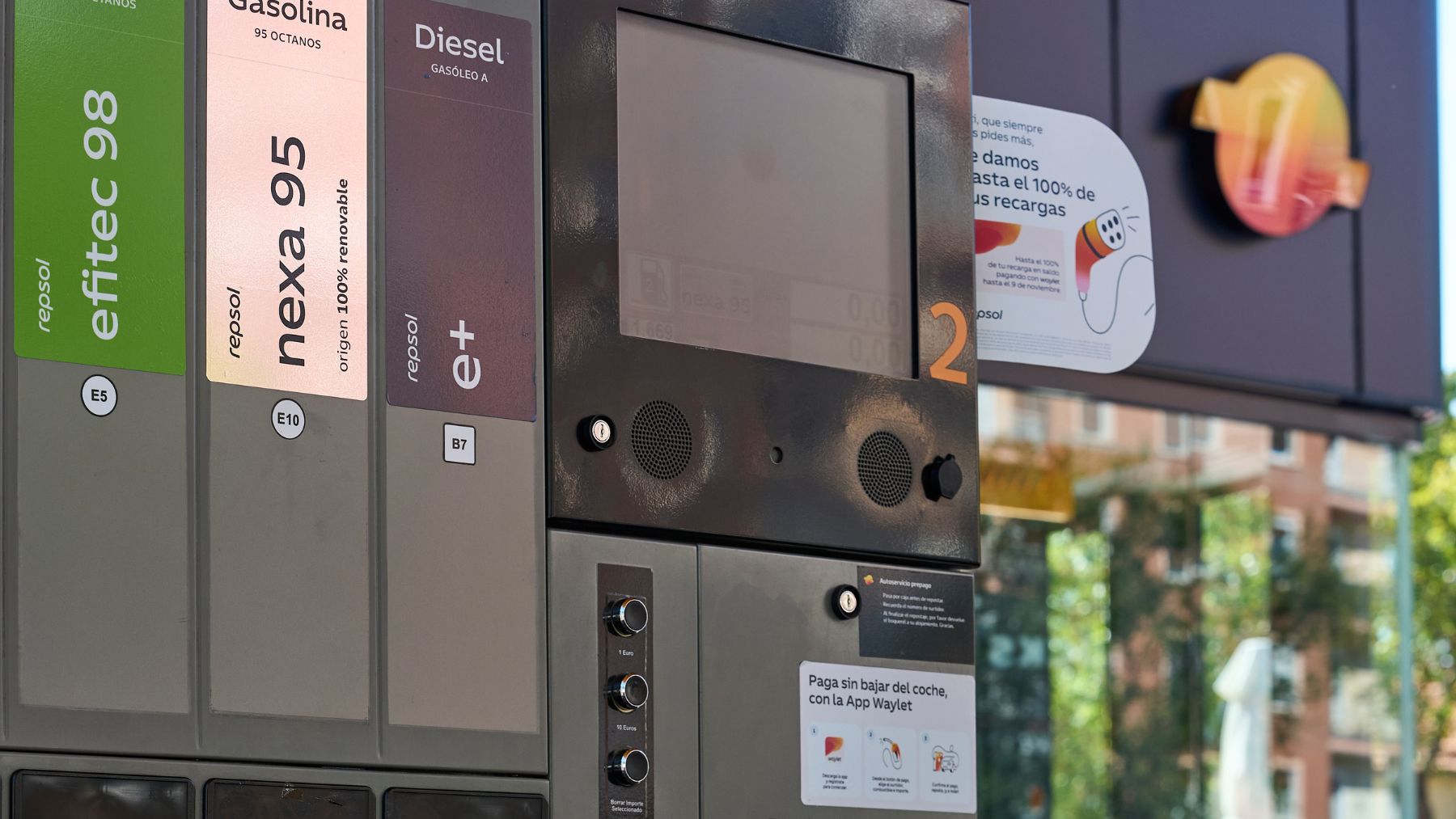 Gasolina renovable de Repsol