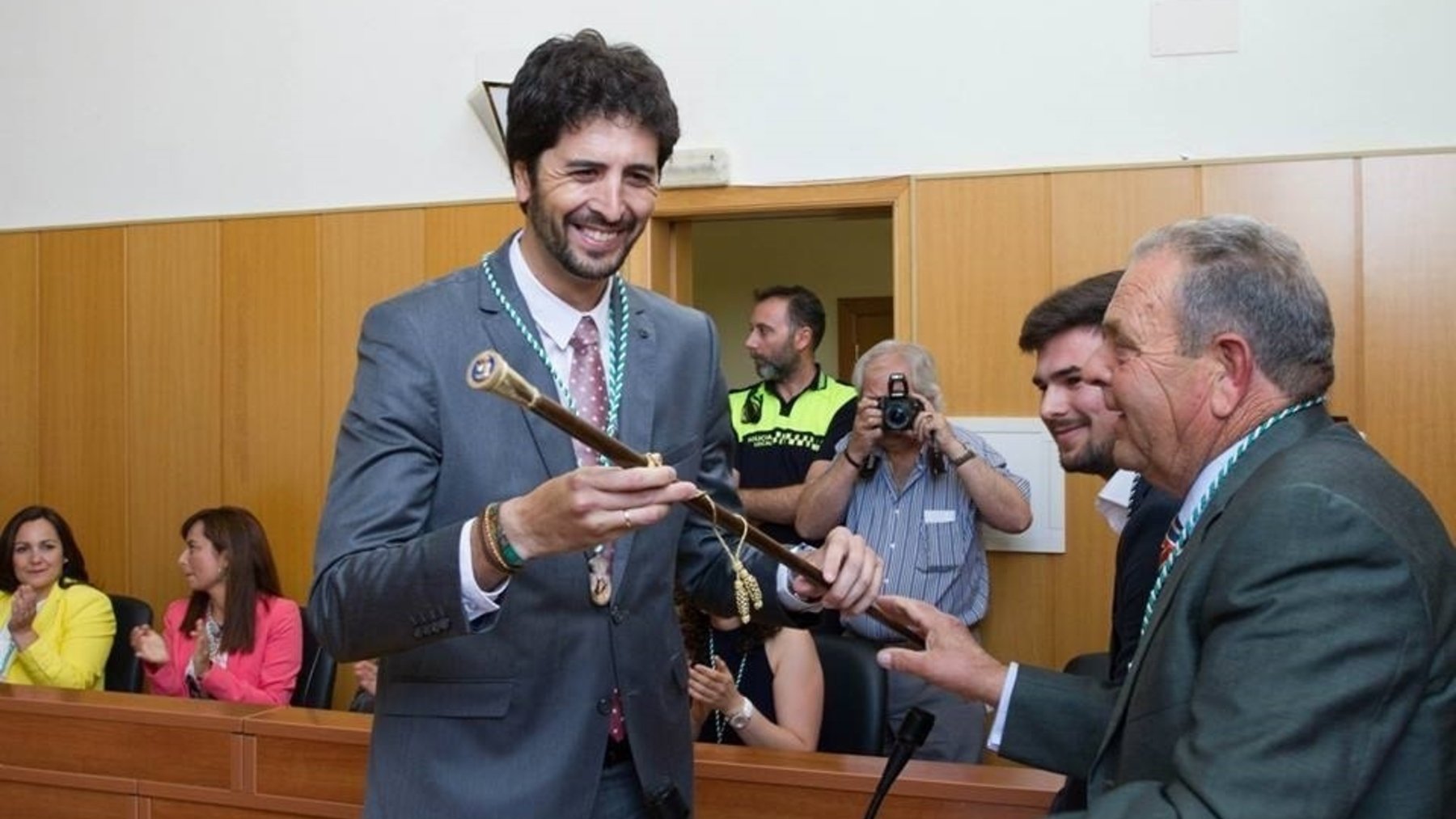 Antonio González Carretero, alcalde de San José del Valle (EP).