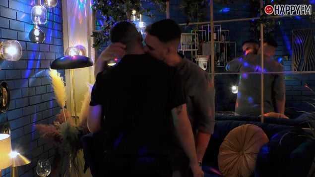 Giorgio y Camilo en First Dates. (Mediaset)
