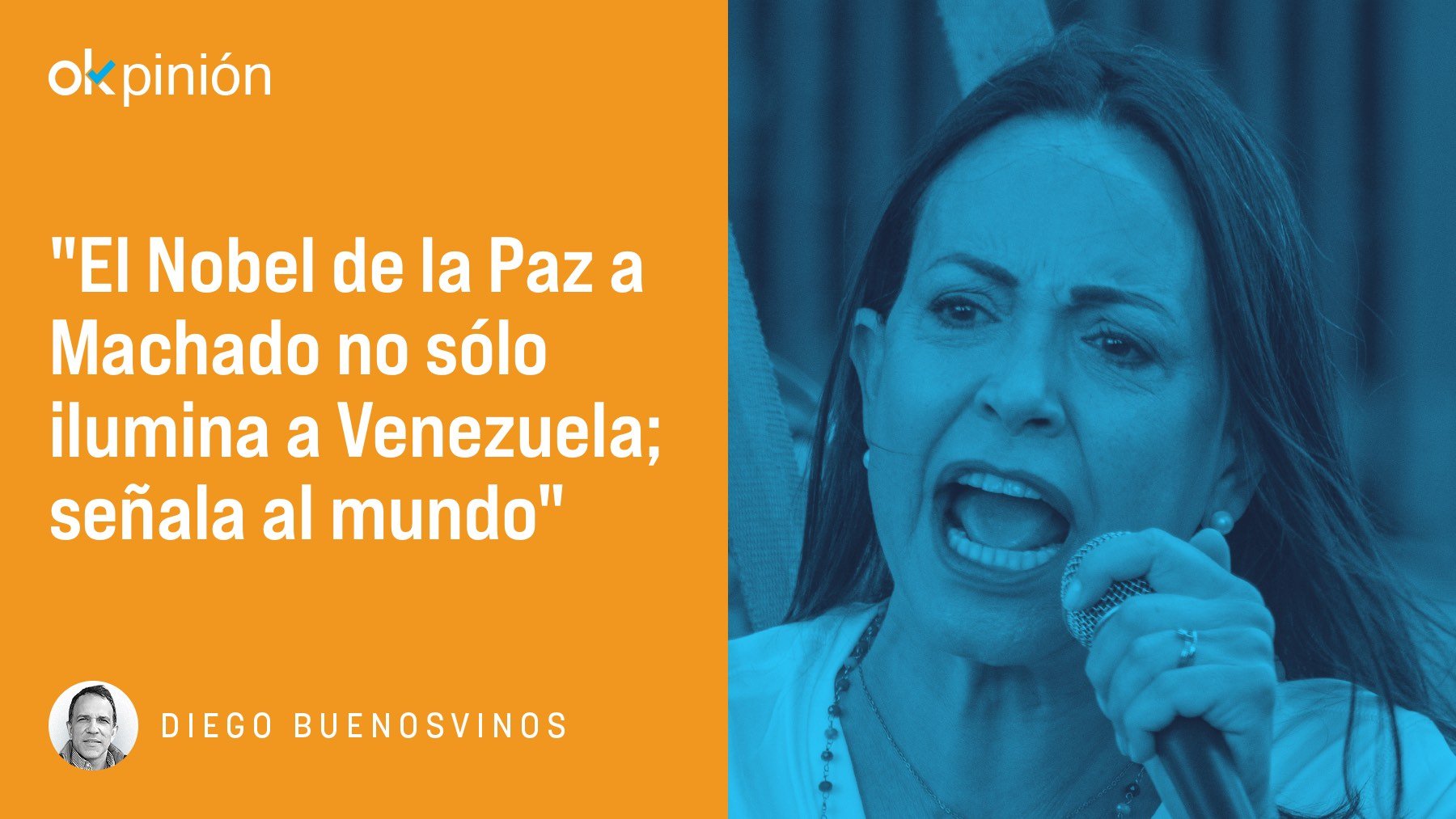 El Nobel que silencia al comunismo: María Corina
