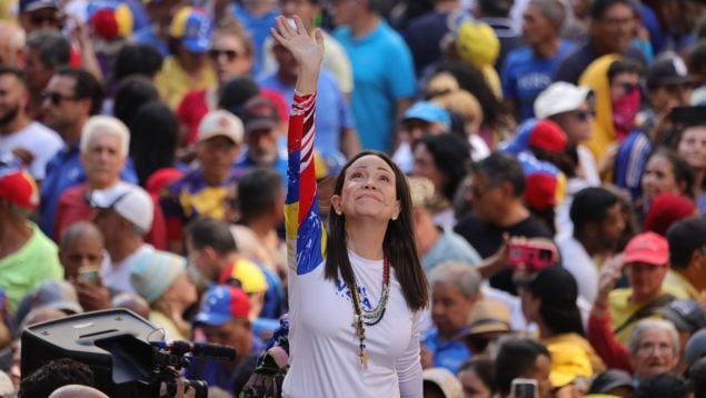 Nobel de la Paz Corina Machado