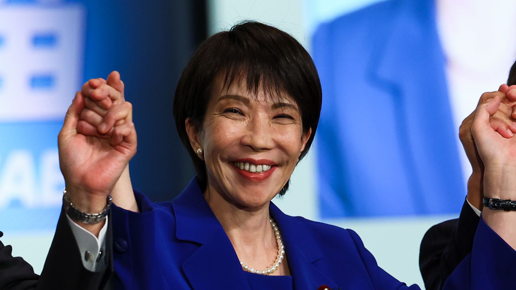 La candidata a primera ministra de Japón, Sanae Taikachi. (Getty Images)